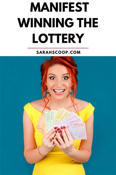 how to manifest lottery win
